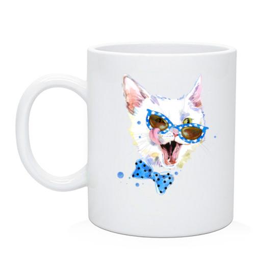 Чашка с котом 