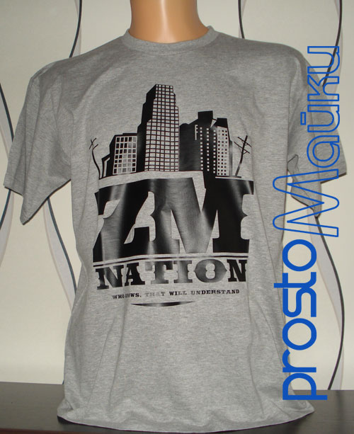 Подовжена футболка ZM Nation висотки