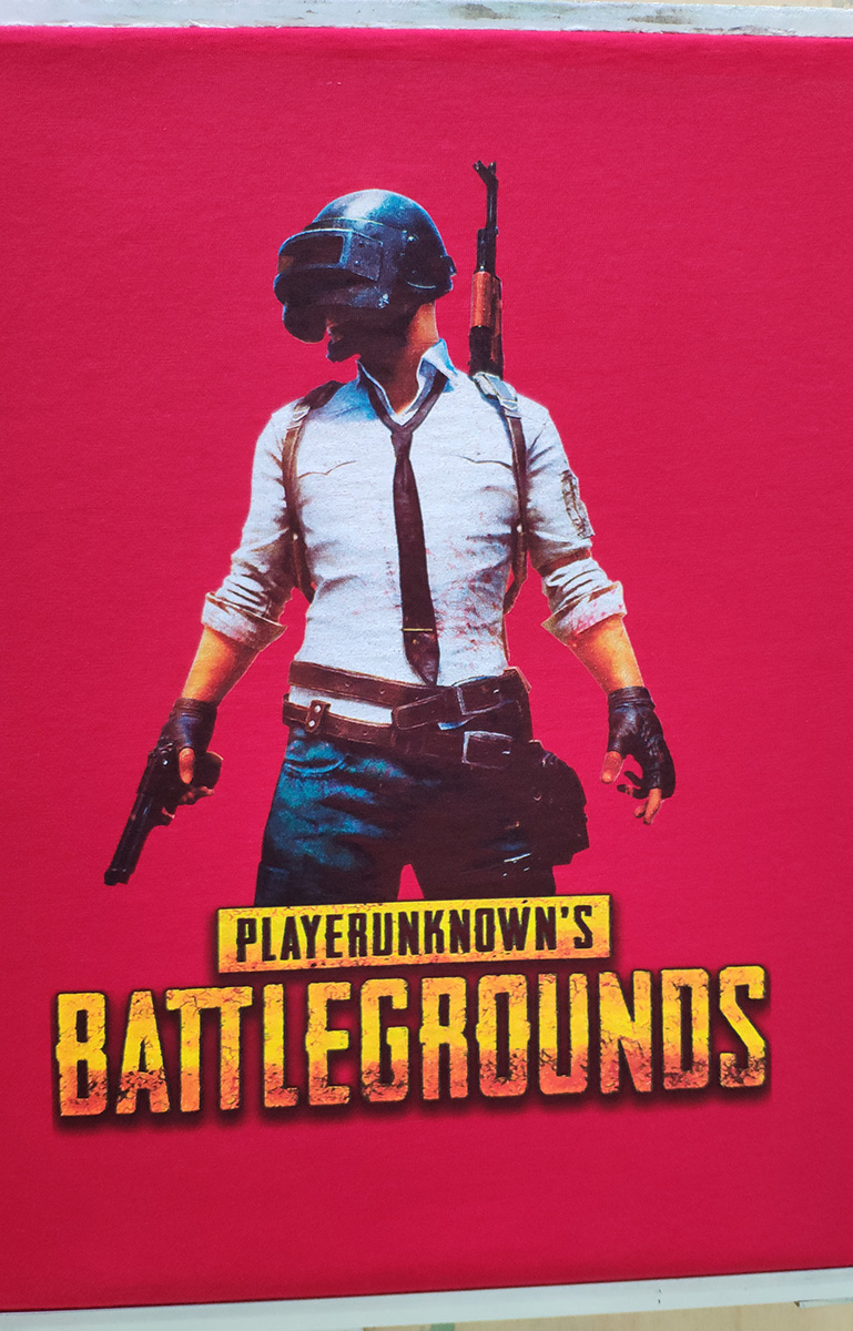Комбинированный детский лонгслив PlayerUnknown’s Battlegrounds (PUBG)