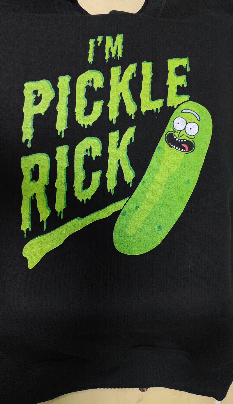 Світшот без начісу I'm pickle Rick (2)
