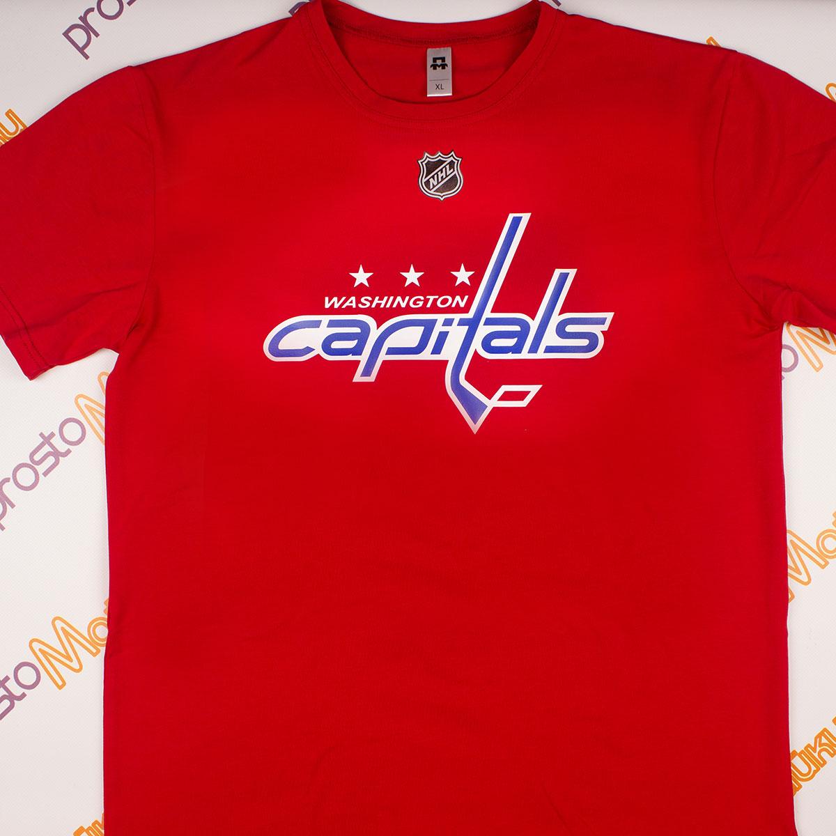 Удлиненная футболка Washington Capitals