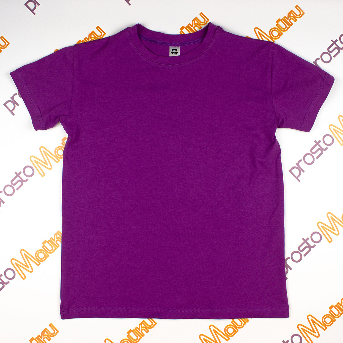 Фиолетовая детская футболка 