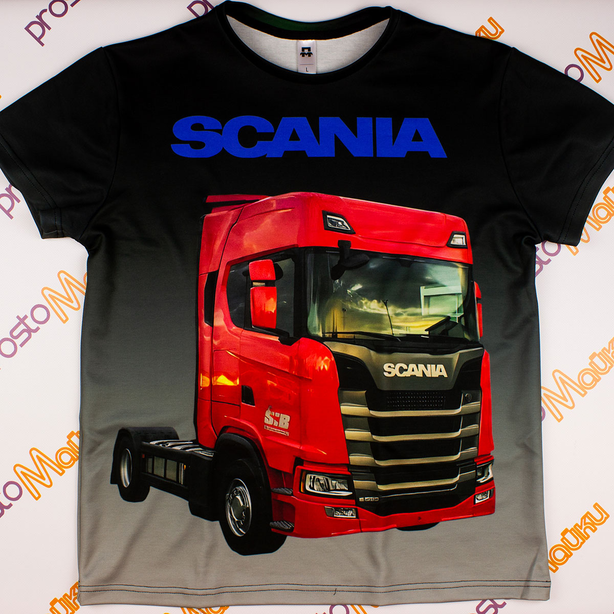 3D футболка Scania (2)