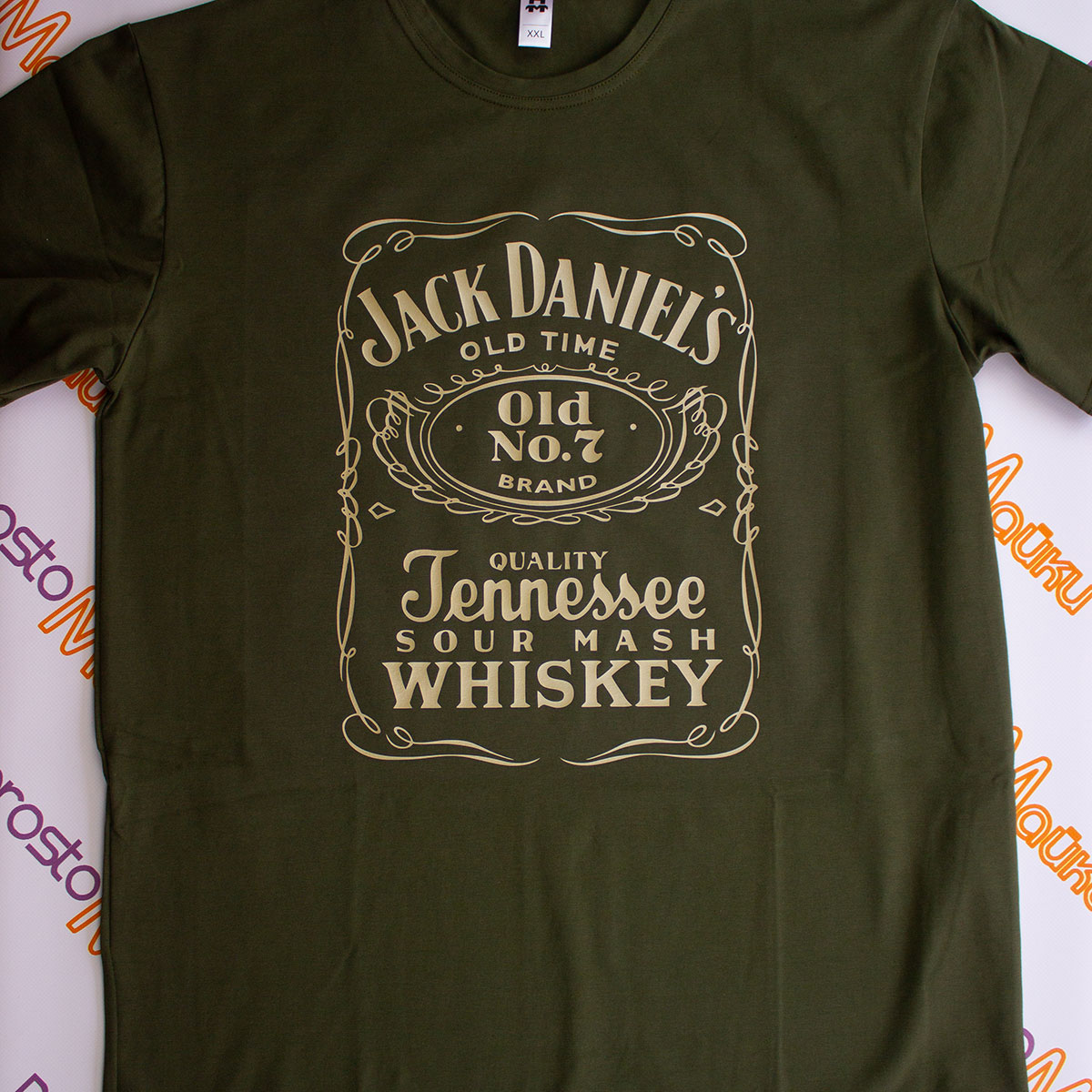 Удлиненная футболка Jack Daniels