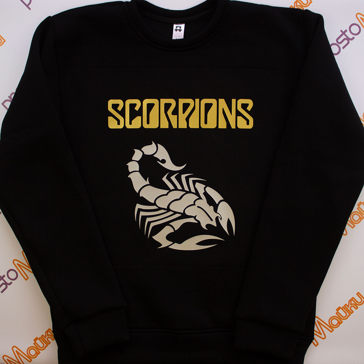 Футболка женская Scorpions  (Gold)