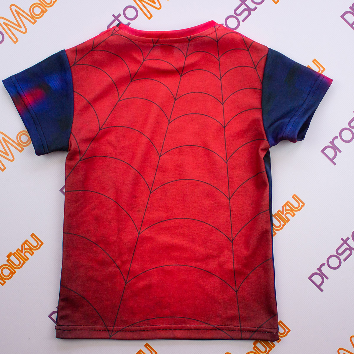 Детская 3D футболка с костюмом Человека Паука