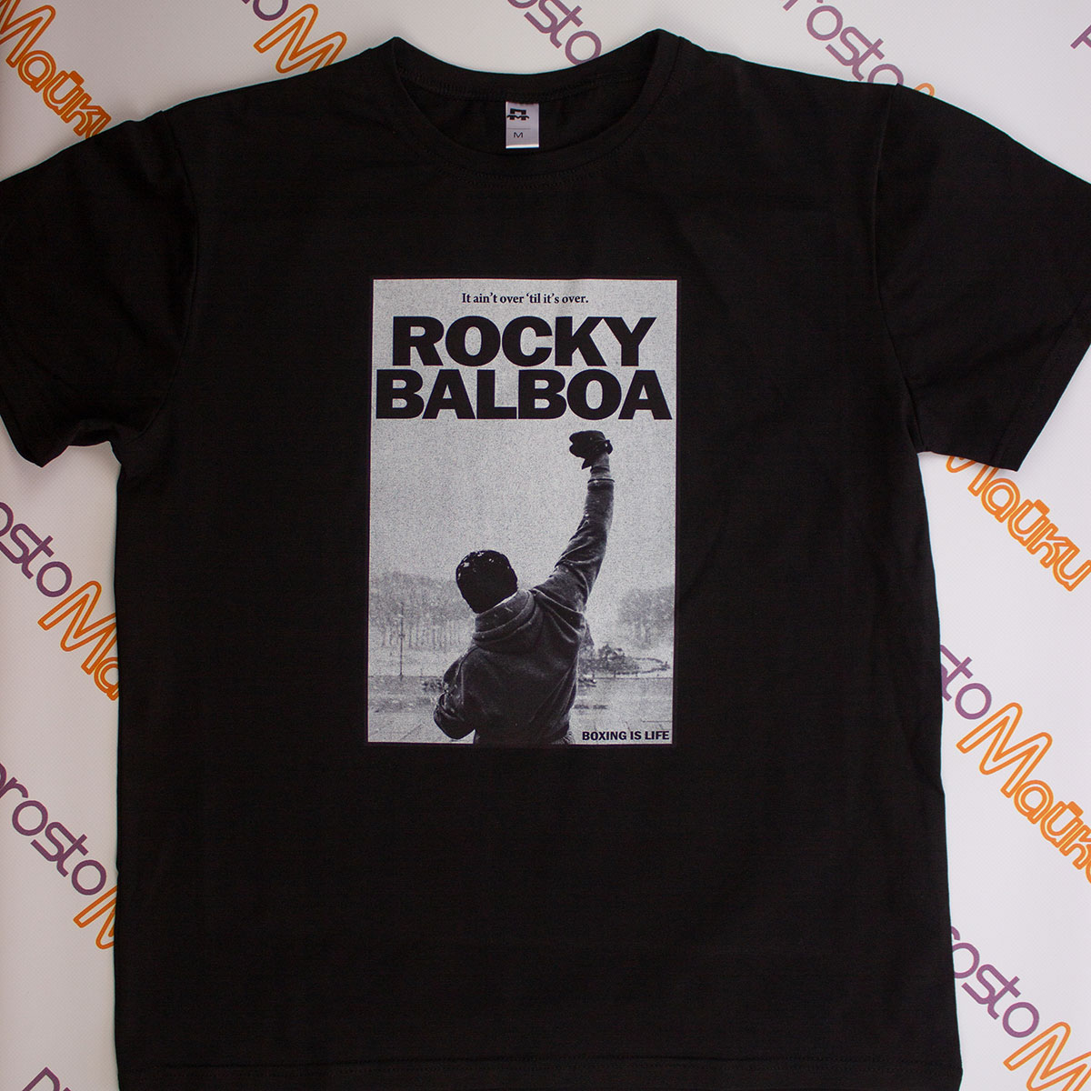Дитяча футболка з Роккі Бальбоа - Box is life