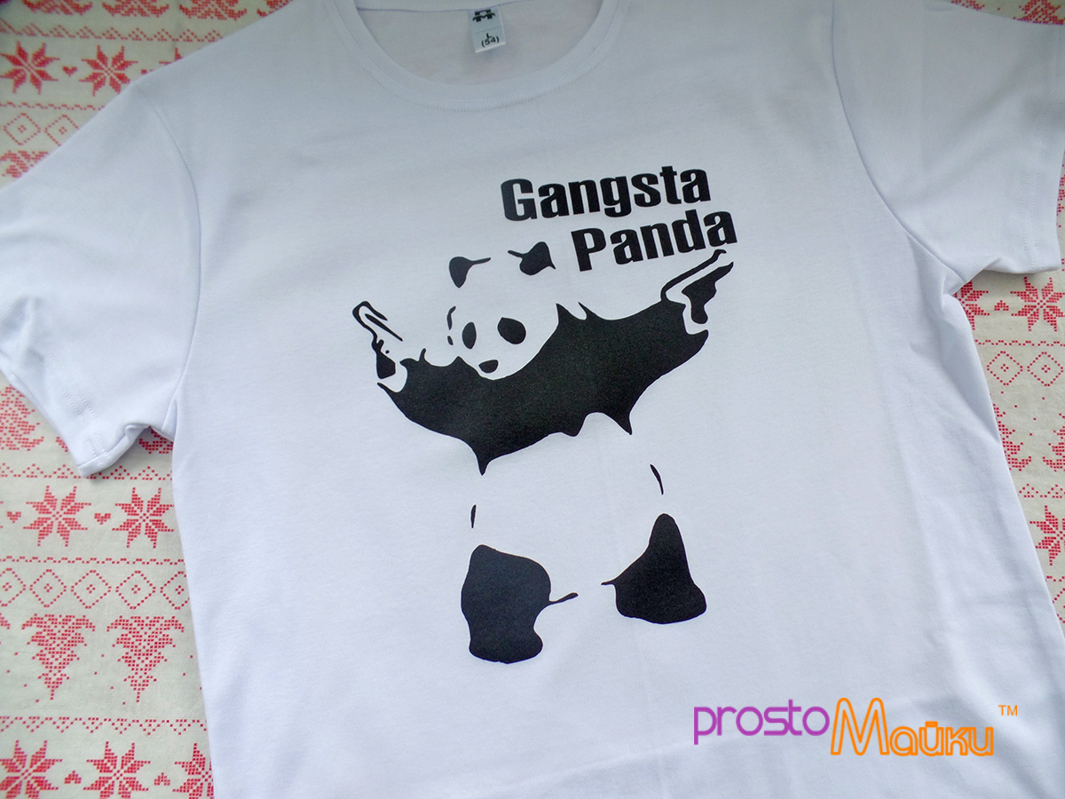 Футболка чоловіча Gangsta Panda