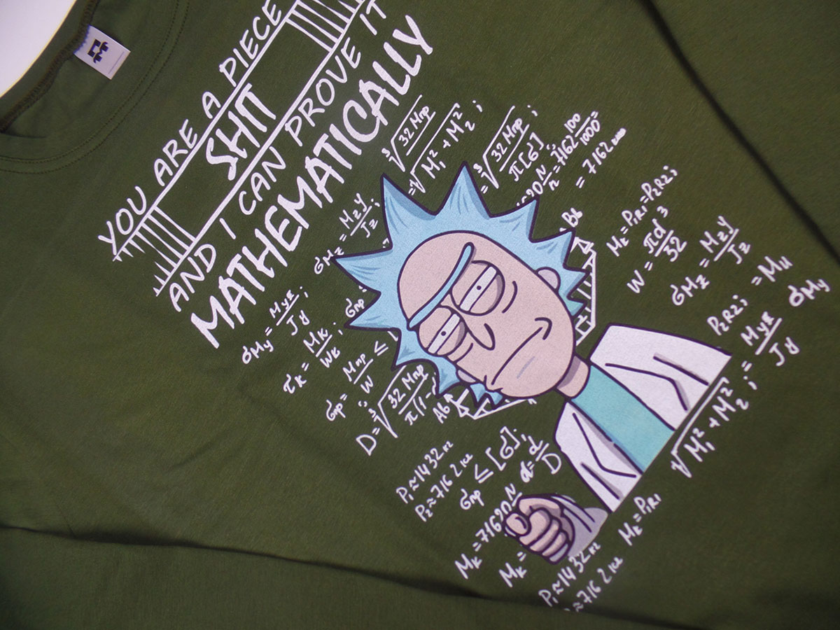 Детская футболка Rick and Morty - you are pice of ...