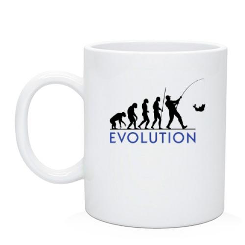 Чашка Эволюция рыбака (3)