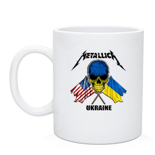 Чашка Metallica Ukraine