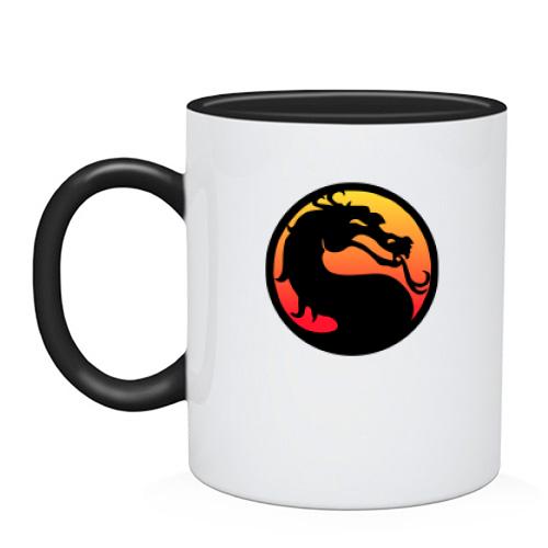 Чашка з логотипом Mortal Kombat