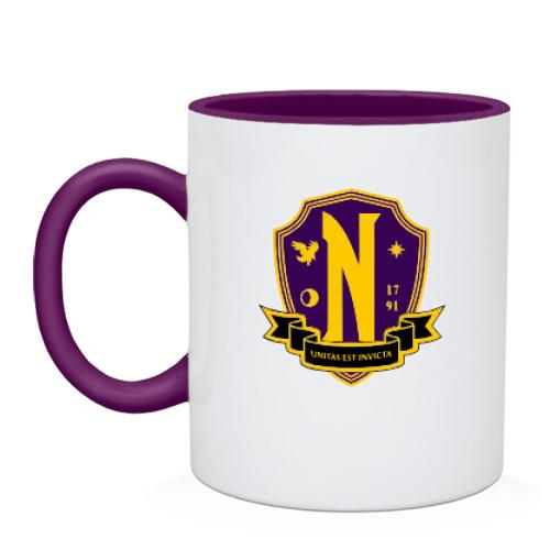 Чашка с логотипом Nevermore Academy