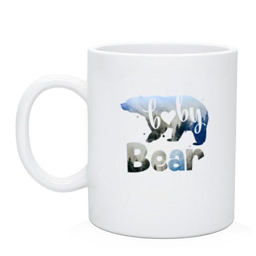 Чашка с медвежонком Baby bear (мальчик)