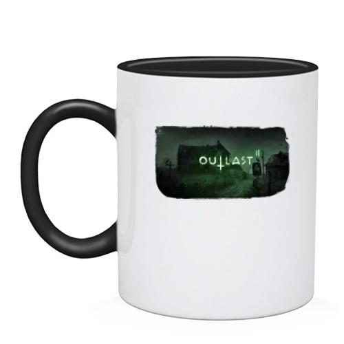 Чашка з обкладинкою гри Outlast 2