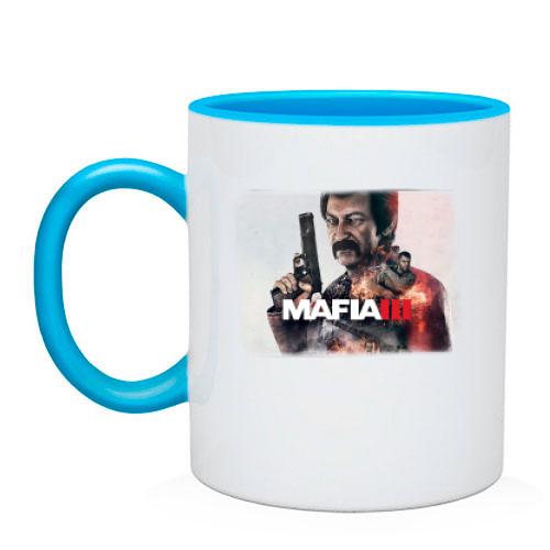 Чашка с постером игры Mafia 3