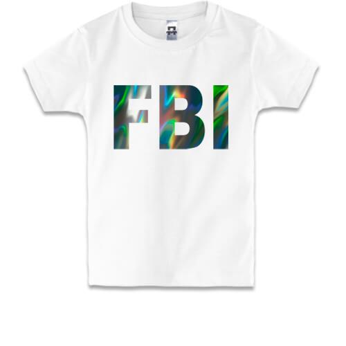 Детская футболка FBI (голограмма)