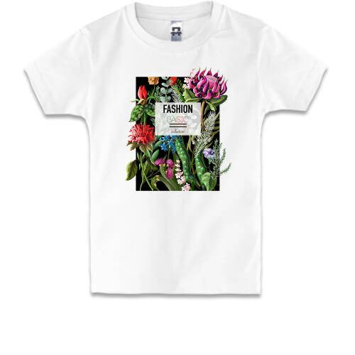 Детская футболка Flowers Fashion