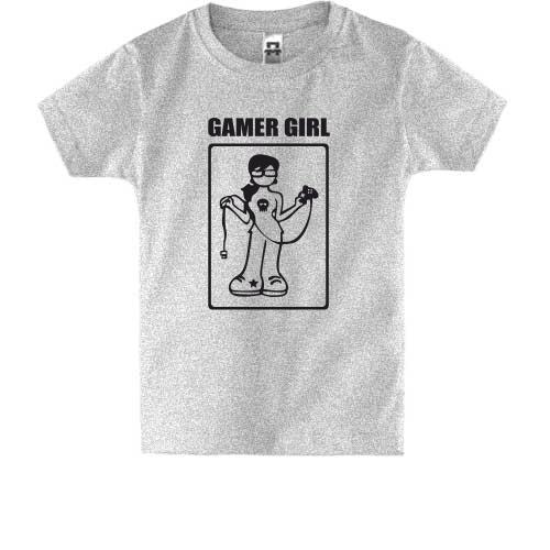 Детская футболка Gamer girl (2)
