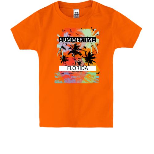 Детская футболка Summertime Florida