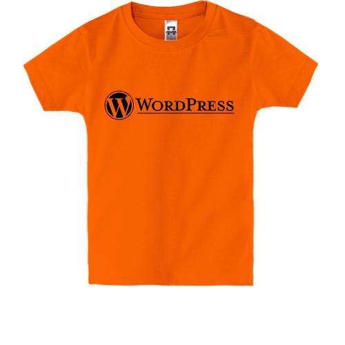 Дитяча футболка WordPress