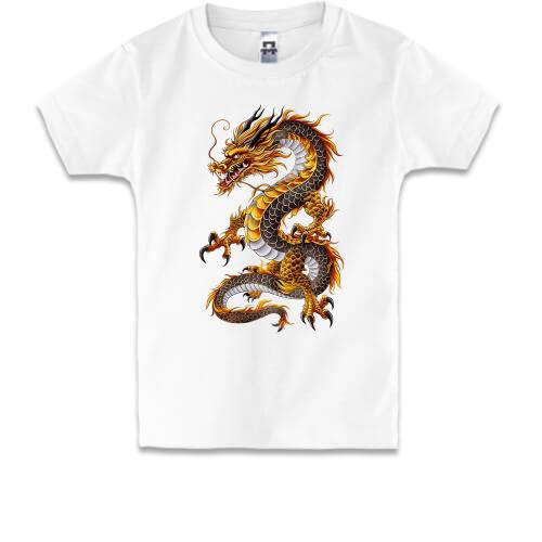 Детская футболка Золотой дракон