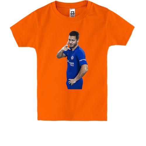 Детская футболка c Eden Hazard