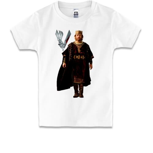 Детская футболка король Эгберт (Викинги)