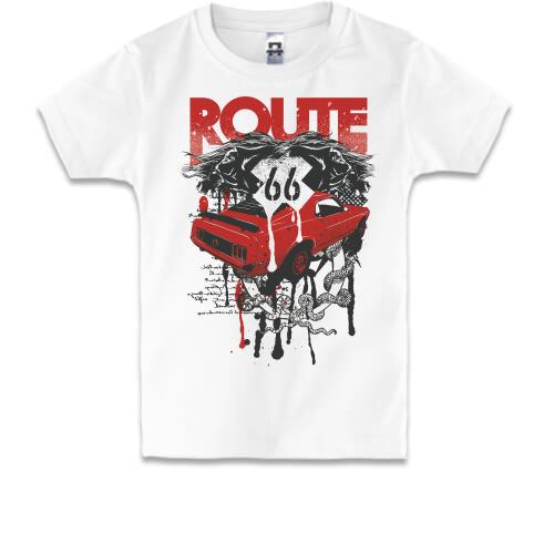 Дитяча футболка route 66