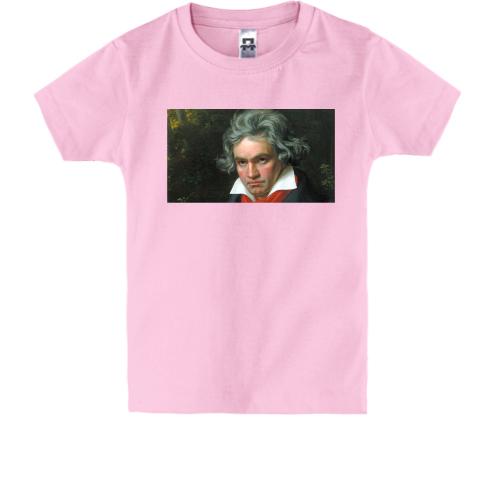 Детская футболка с Бетховеном