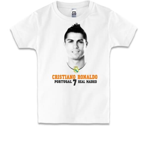 Детская футболка с Cristiano Ronaldo