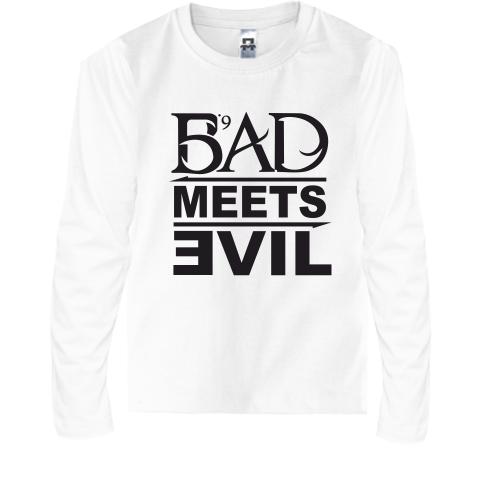 Детская футболка с длинным рукавом Bad Meets Evil