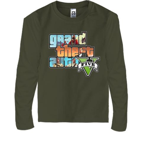 Детская футболка с длинным рукавом Grand Theft Auto 5