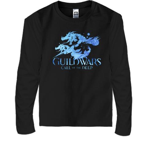 Детская футболка с длинным рукавом Guild Wars 2 Call of the Deep