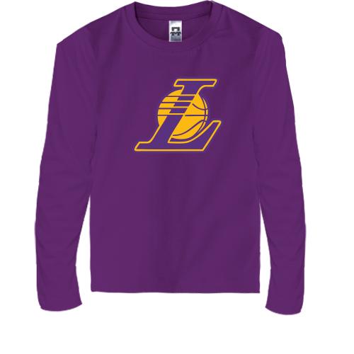 Детская футболка с длинным рукавом Los Angeles Lakers (2)