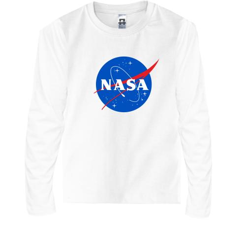 Детская футболка с длинным рукавом NASA