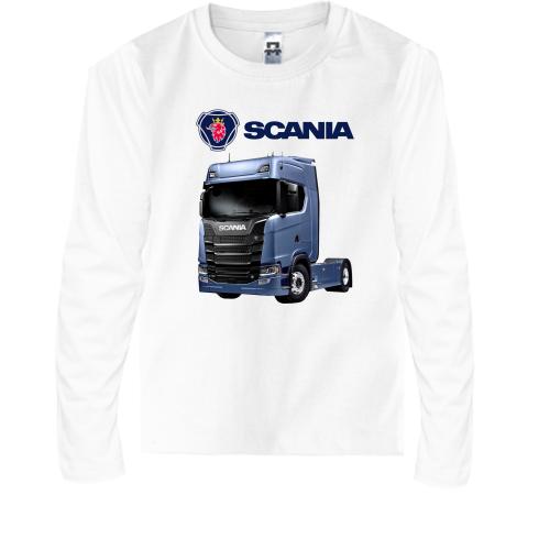 Детская футболка с длинным рукавом Scania S