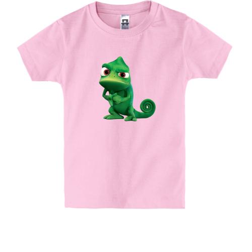 Детская футболка с хамелеоном из Ранго