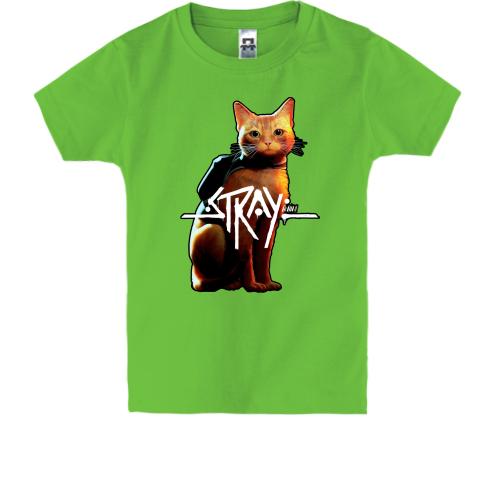 Дитяча футболка з кішкою 