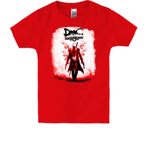Детская футболка с постером игры Devil May Cry
