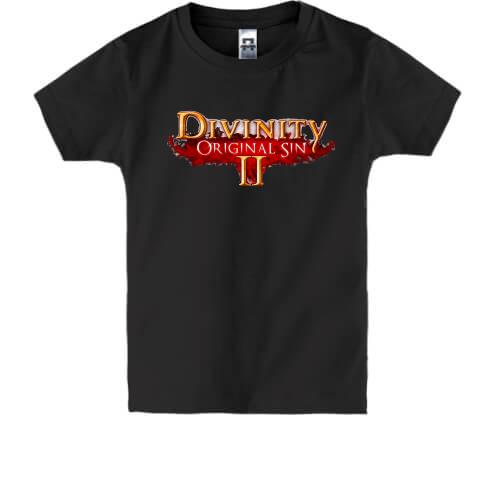 Детская футболка с постером игры Divinity 2 - Original Sin