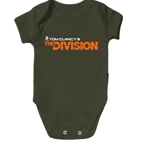 Дитячий боді Tom Clancy's The Division Logo