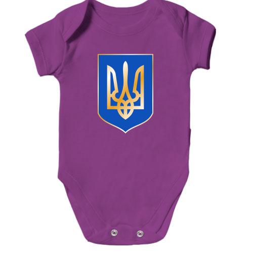 Дитячий боді з гербом України (2)