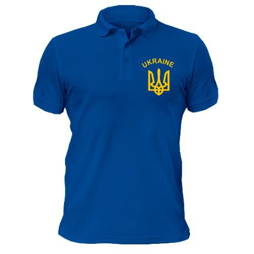 Чоловіча футболка-поло Ukraine