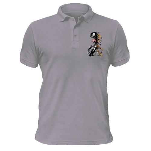 Чоловіча футболка-поло з Веномом і Грутом