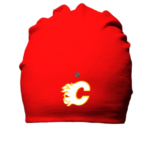 Хлопковая шапка Calgary Flames