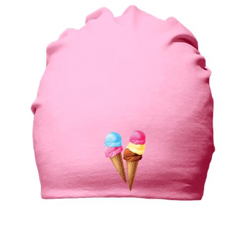 Хлопковая шапка Sweet Ice Cream