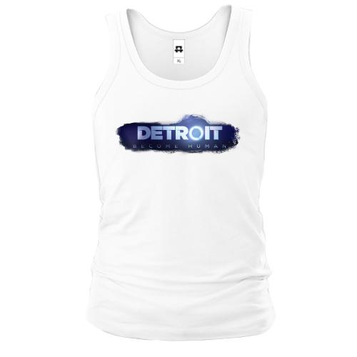 Майка с логотипом игры: Detroit - Become Human
