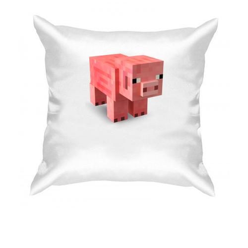 Подушка Minecraft Pig