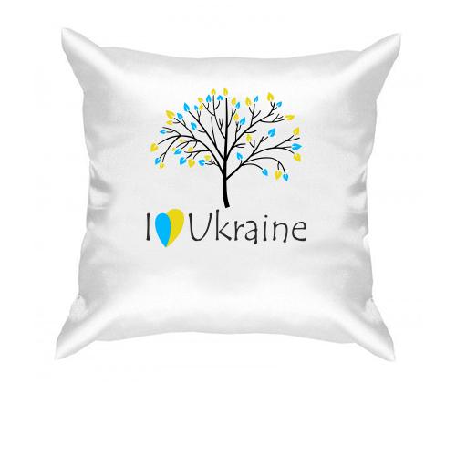 Подушка Я люблю Україну